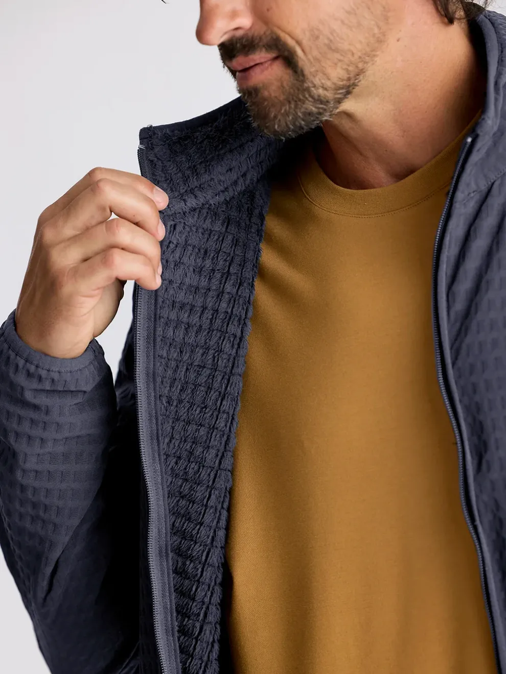 Gridback Fleece Jacket for Men