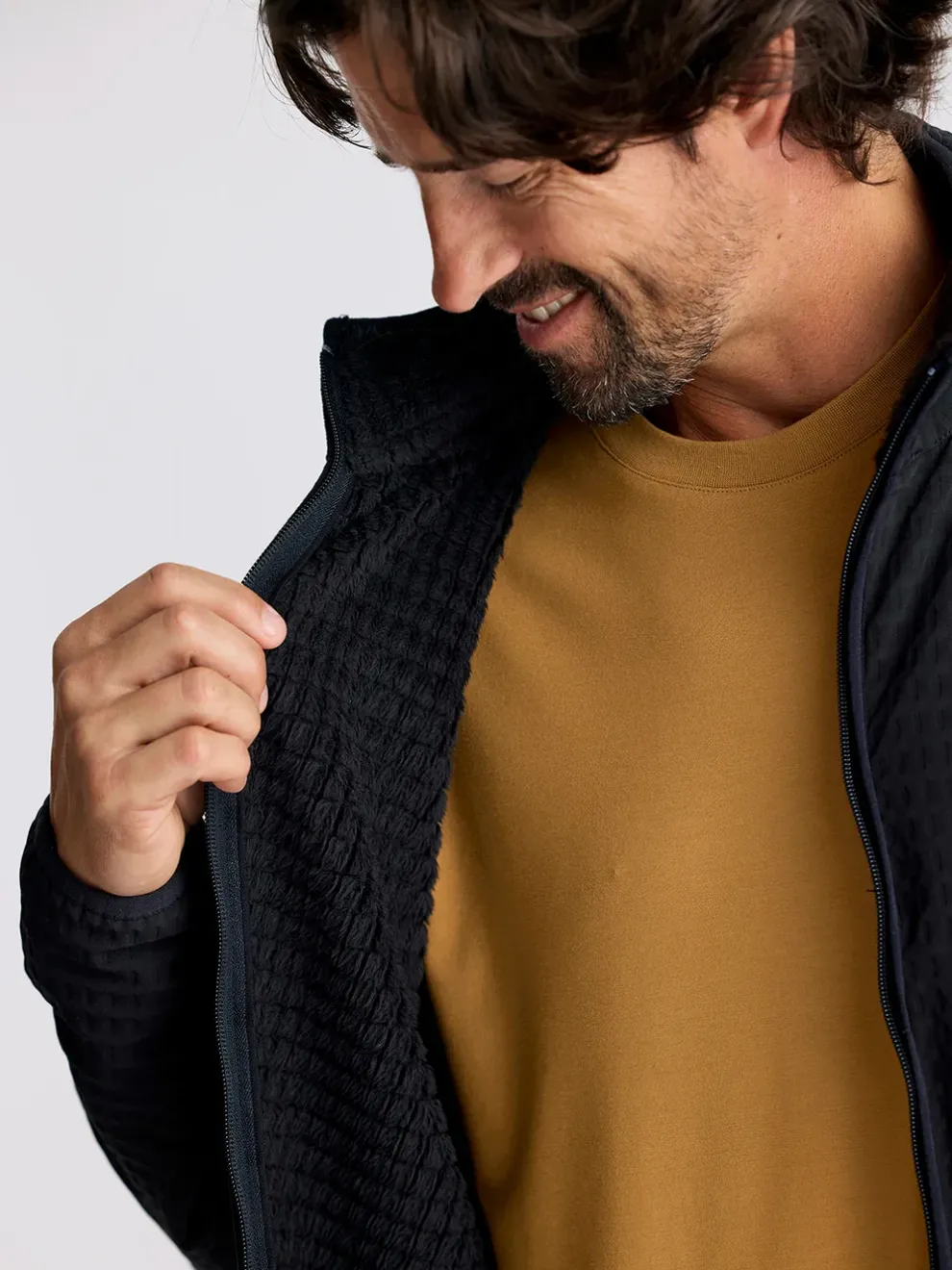 Gridback Fleece Jacket for Men