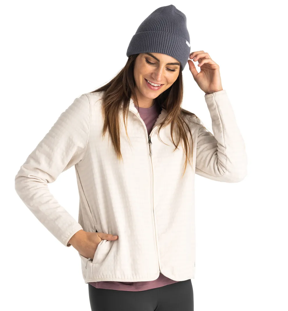 Gridback Fleece Jacket for Women