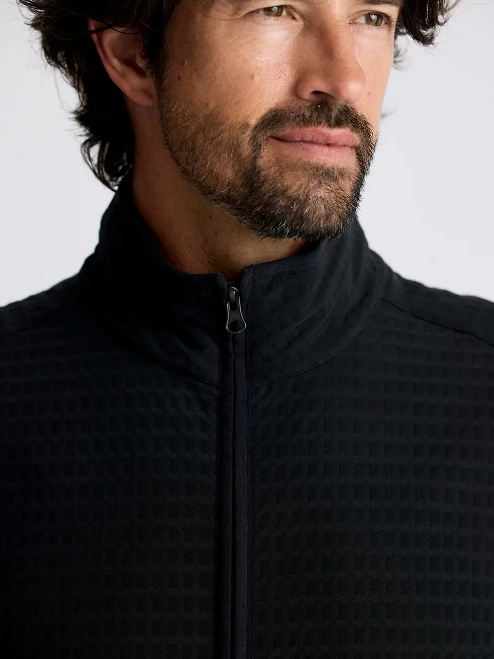 Gridback Fleece Vest for Men