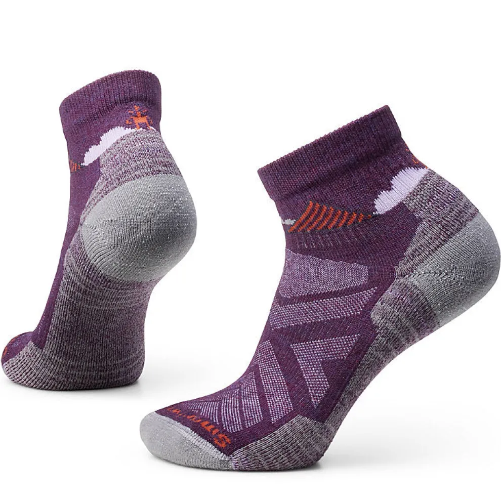 Hike Light Cushion Clear Canyon Patten Ankle Socks for Women