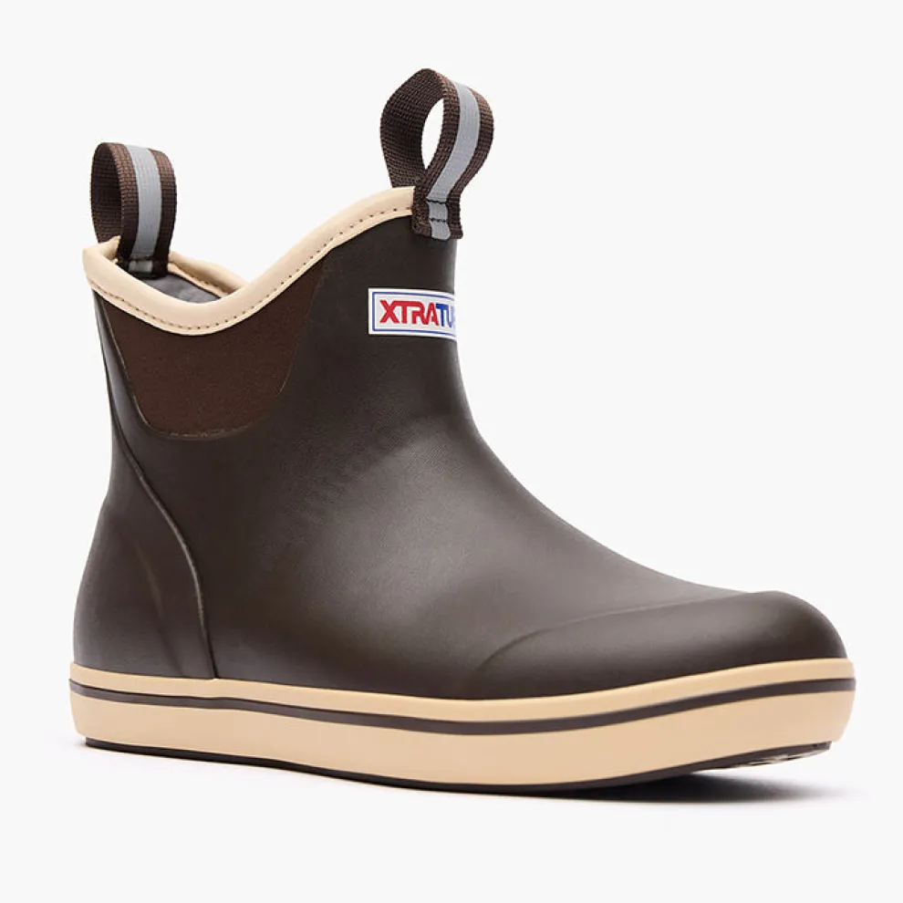 6-Inch Ankle Deck Boots for Women