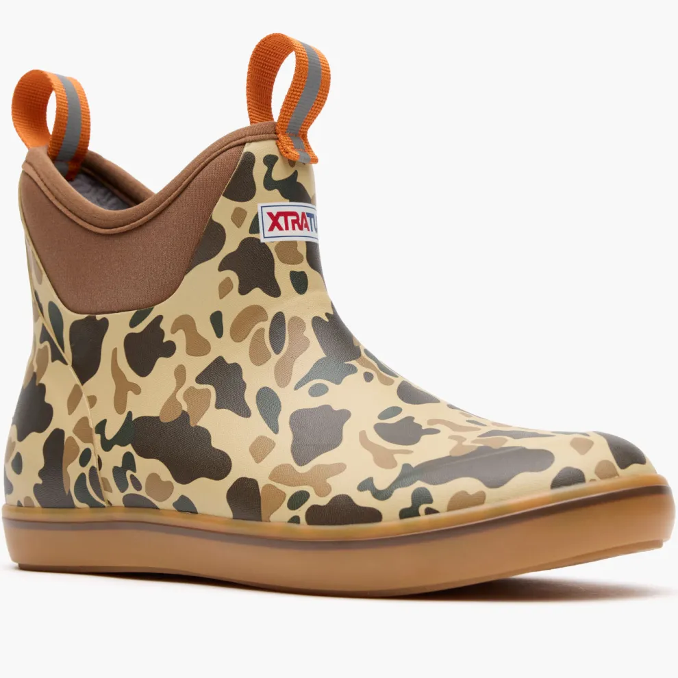 6-Inch Ankle Deck Boots for Women