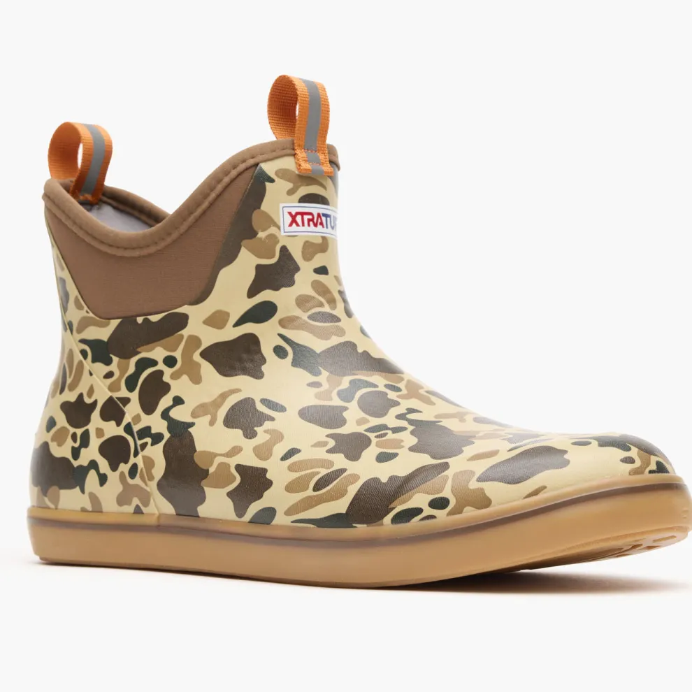 6-Inch Ankle Deck Camo Boots for Men