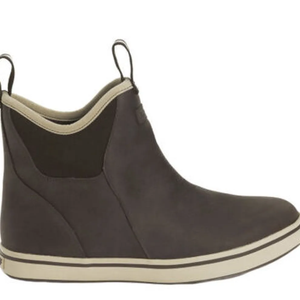 Leather Ankle Deck Boots for Men
