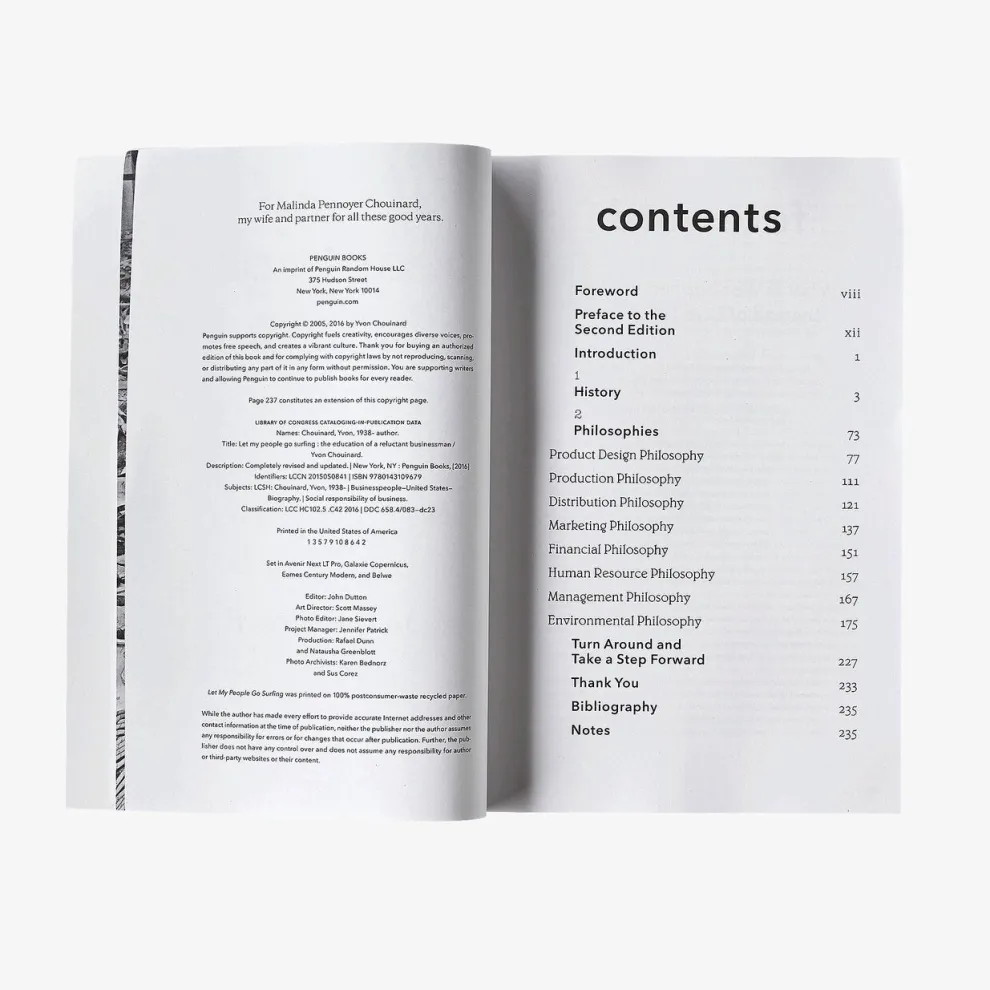 Let My People Go Surfing: The Education of a Reluctant Businessman by Yvon Chouinard