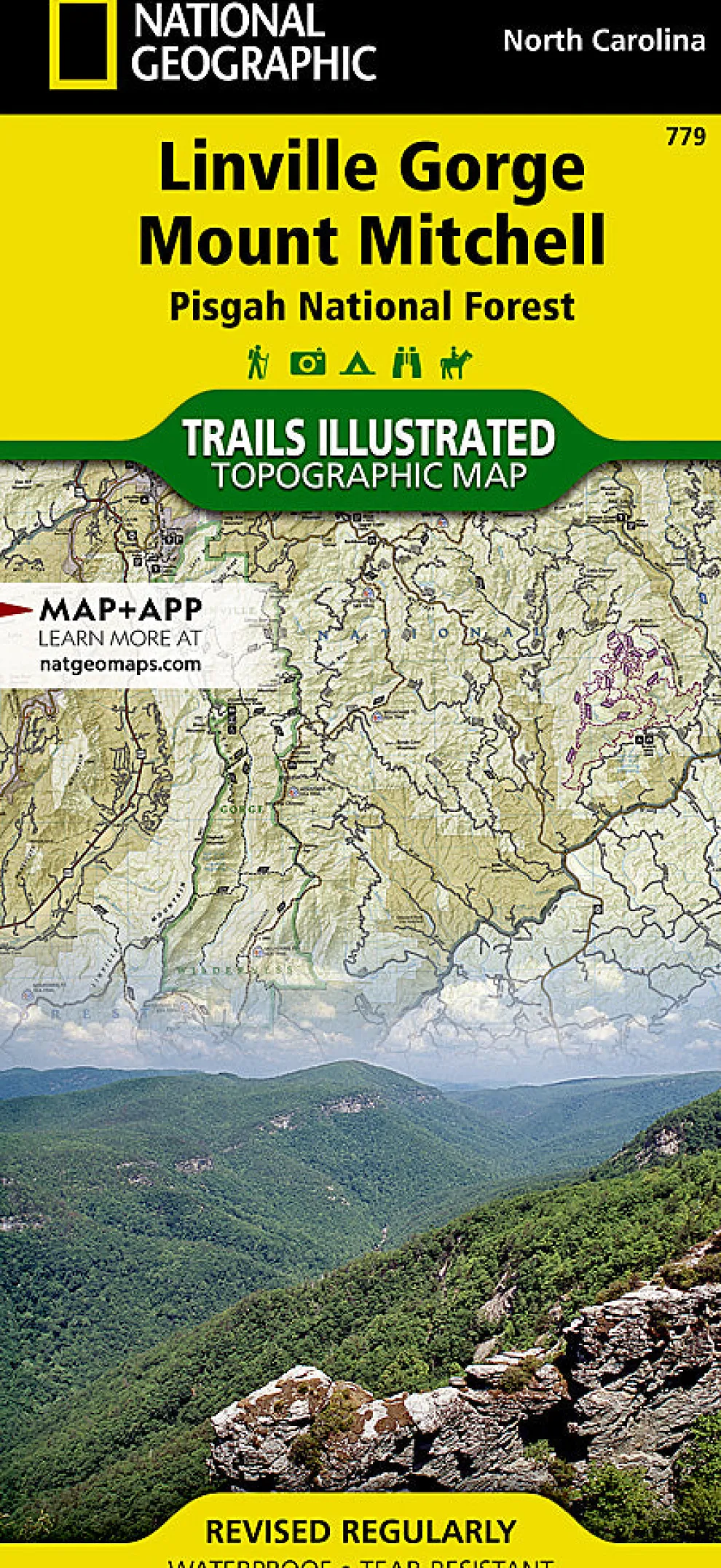 Linville Gorge/Mt. Mitchell Map