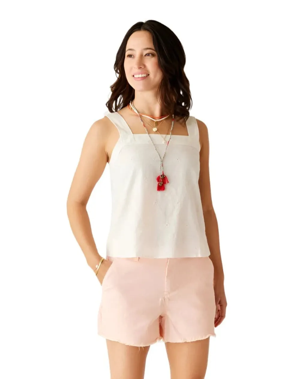 Liv Eyelet Top for Women (FINAL SALE)