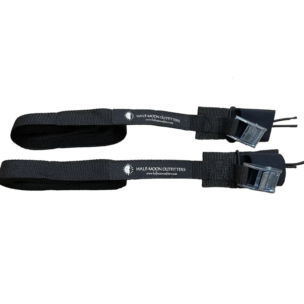 Logo Tie Down Straps with Buckle Pads