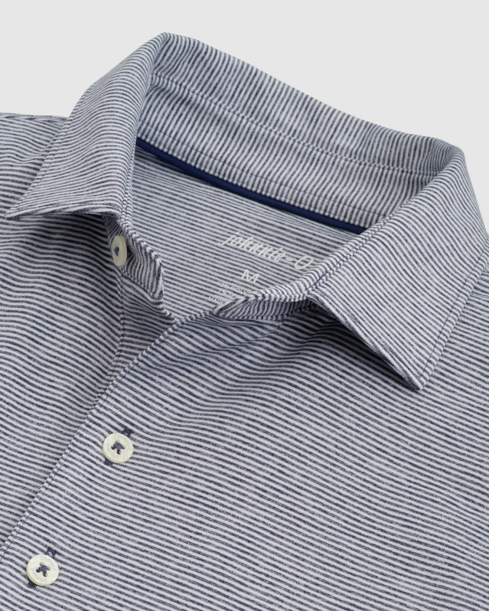 Lyndonn Stripe Performance Jersey Polo for Men