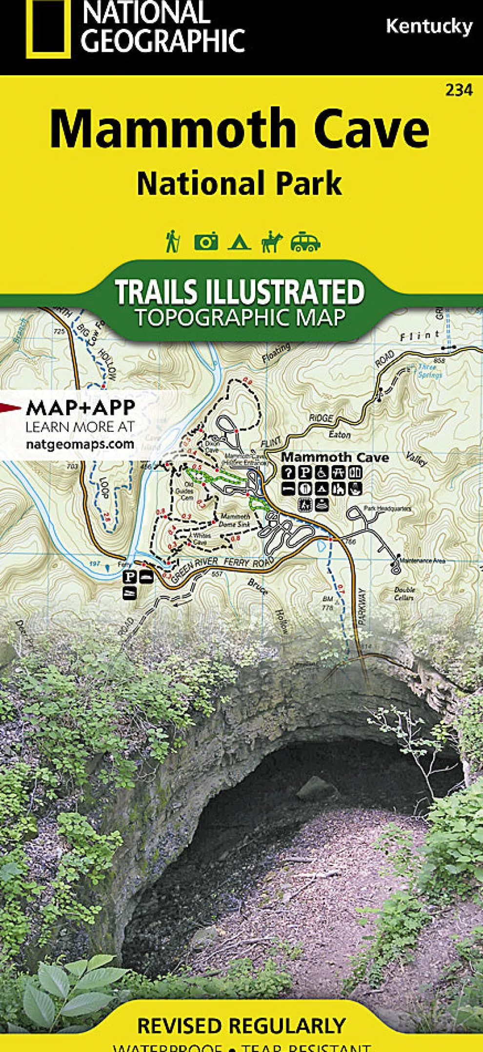 Mammoth Cave National Park Map