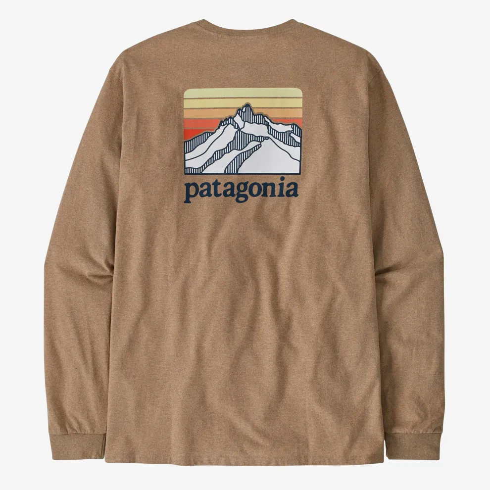 Men's Long-Sleeved Line Logo Ridge Responsibili-Tee (SALE)