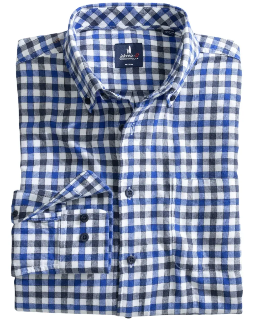 Millbank Tucked Cotton Blend Button Up Shirt for Men (SALE)