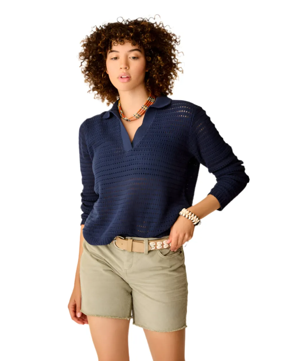 Morgan Polo Sweater for Women