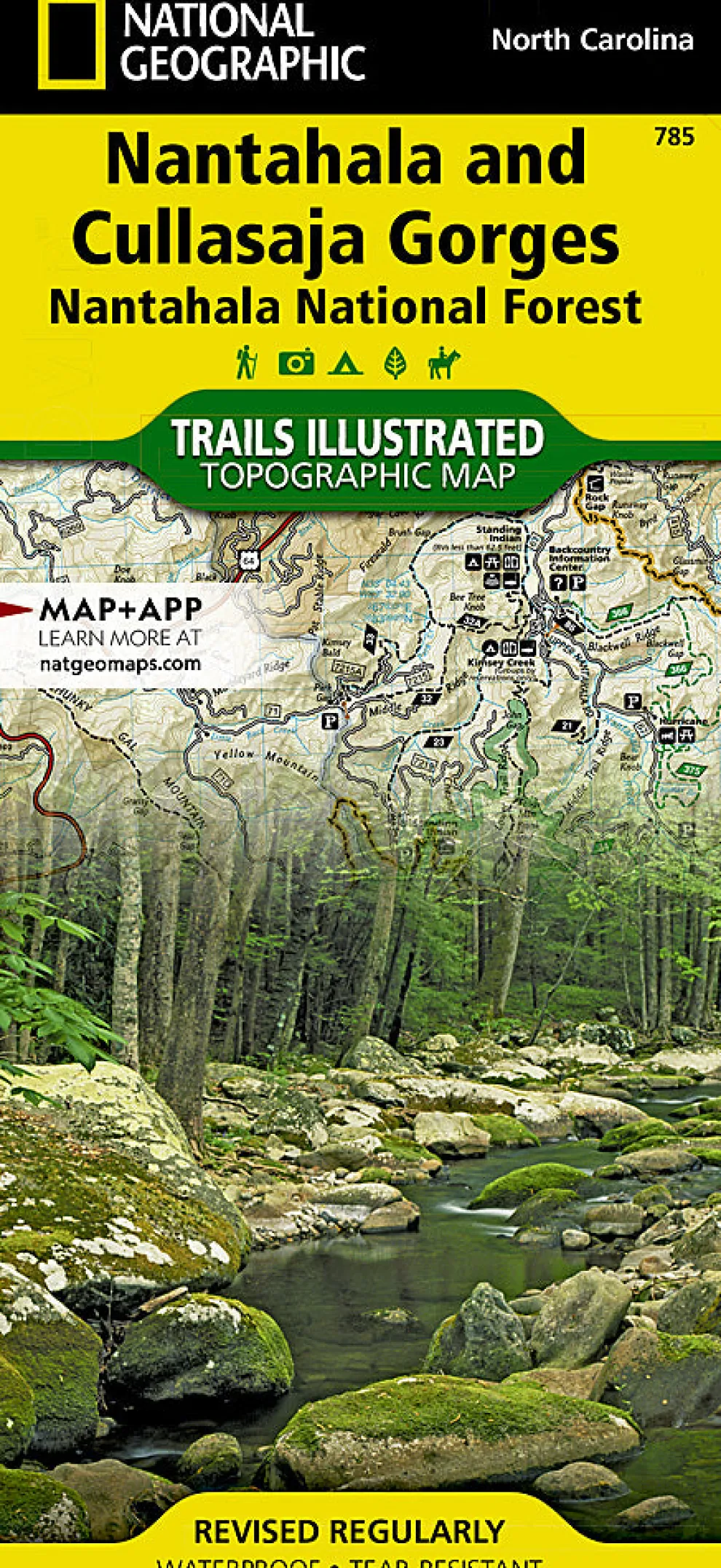 Nantahala & Cullasaja Gorges Map