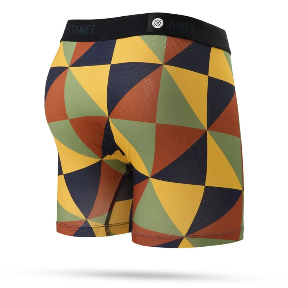 Navy Mash Performance Boxer Brief With Wholester for Men