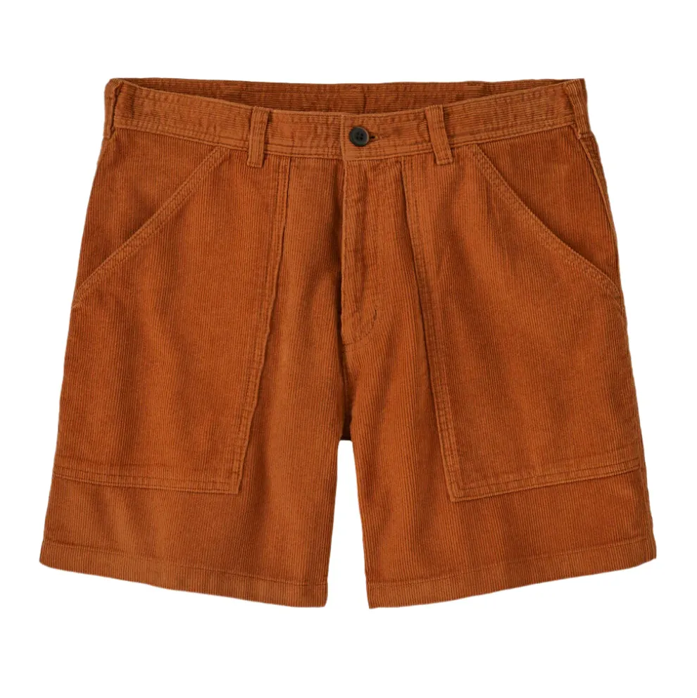 Organic Cotton Cord Utility Shorts - 6" for Men
