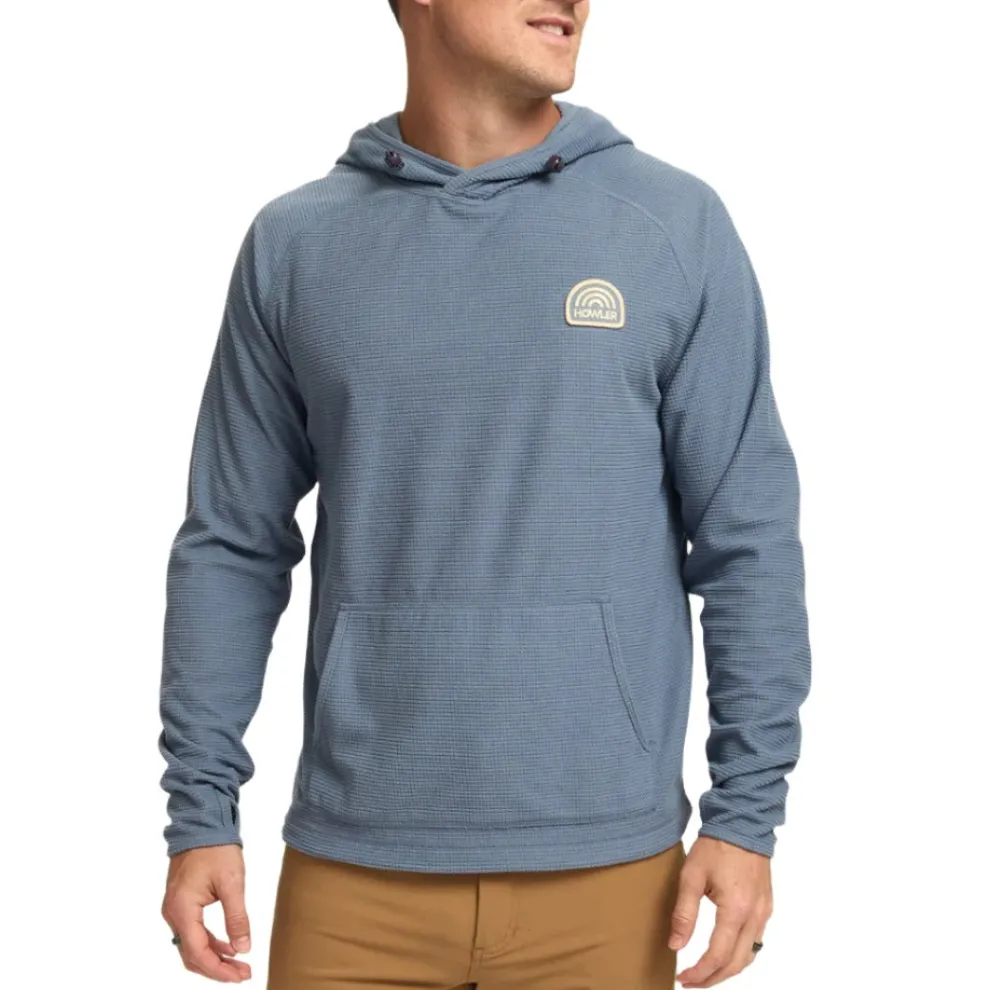 Palo Duro Grid Fleece Hoodie for Men (SALE)
