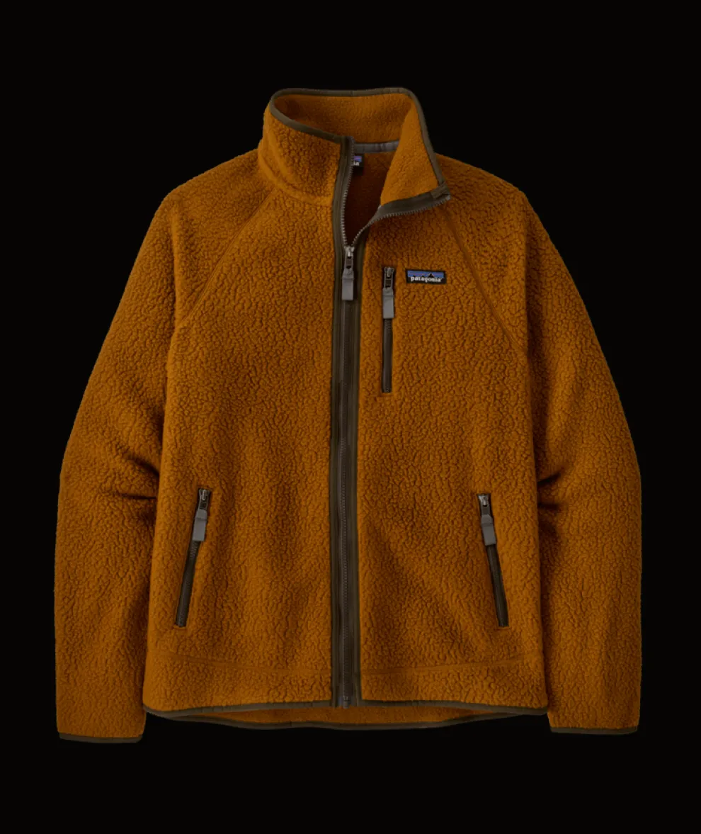 Retro Pile Fleece Jacket for Men