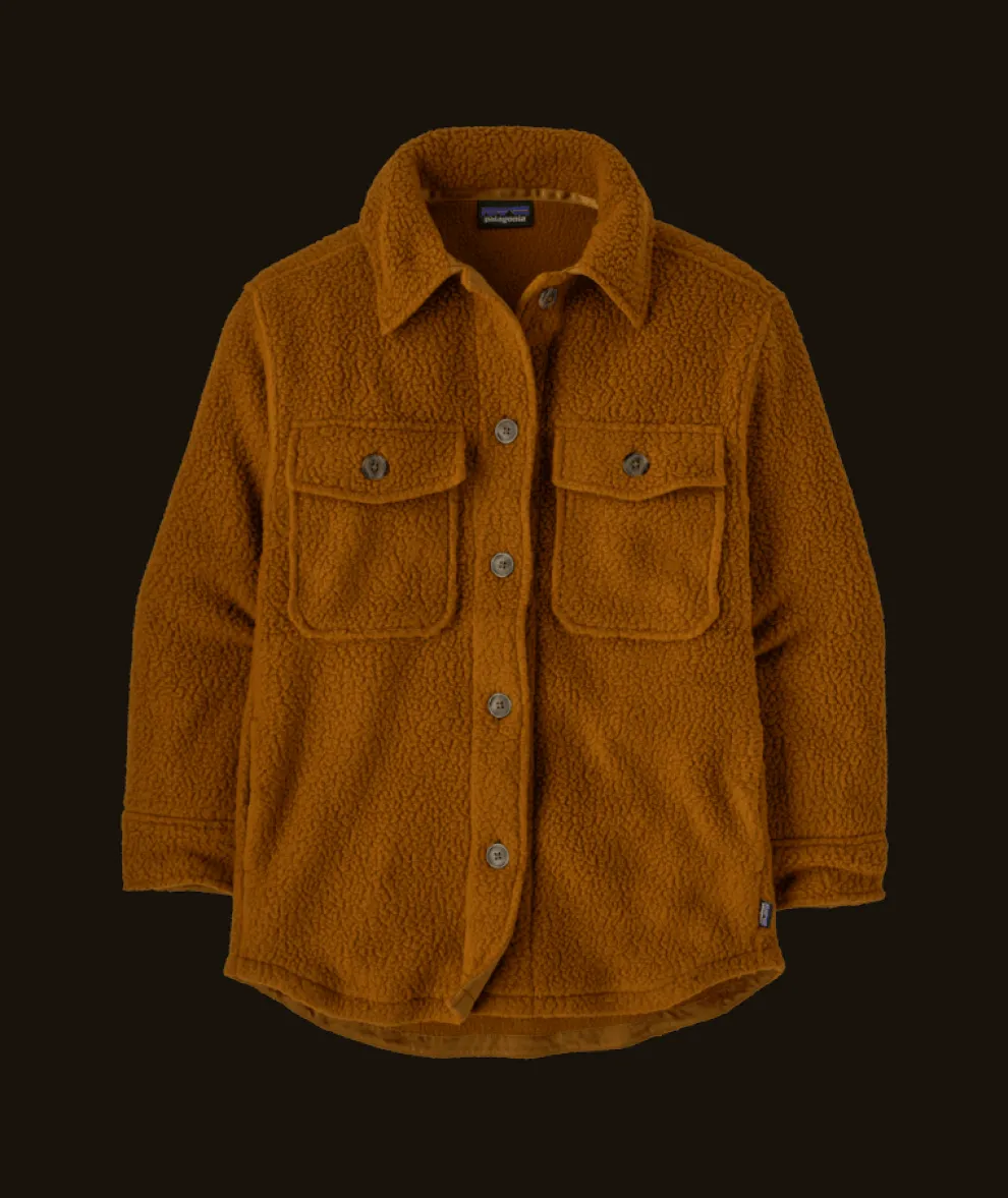 Retro Pile Shacket for Women (SALE)