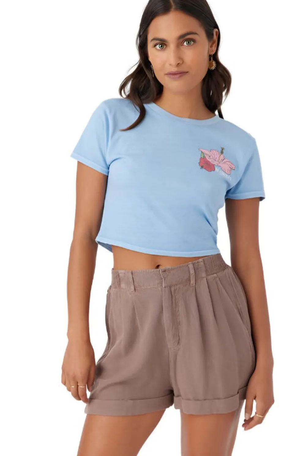 Rowan Linen Blend Shorts for Women (SALE)