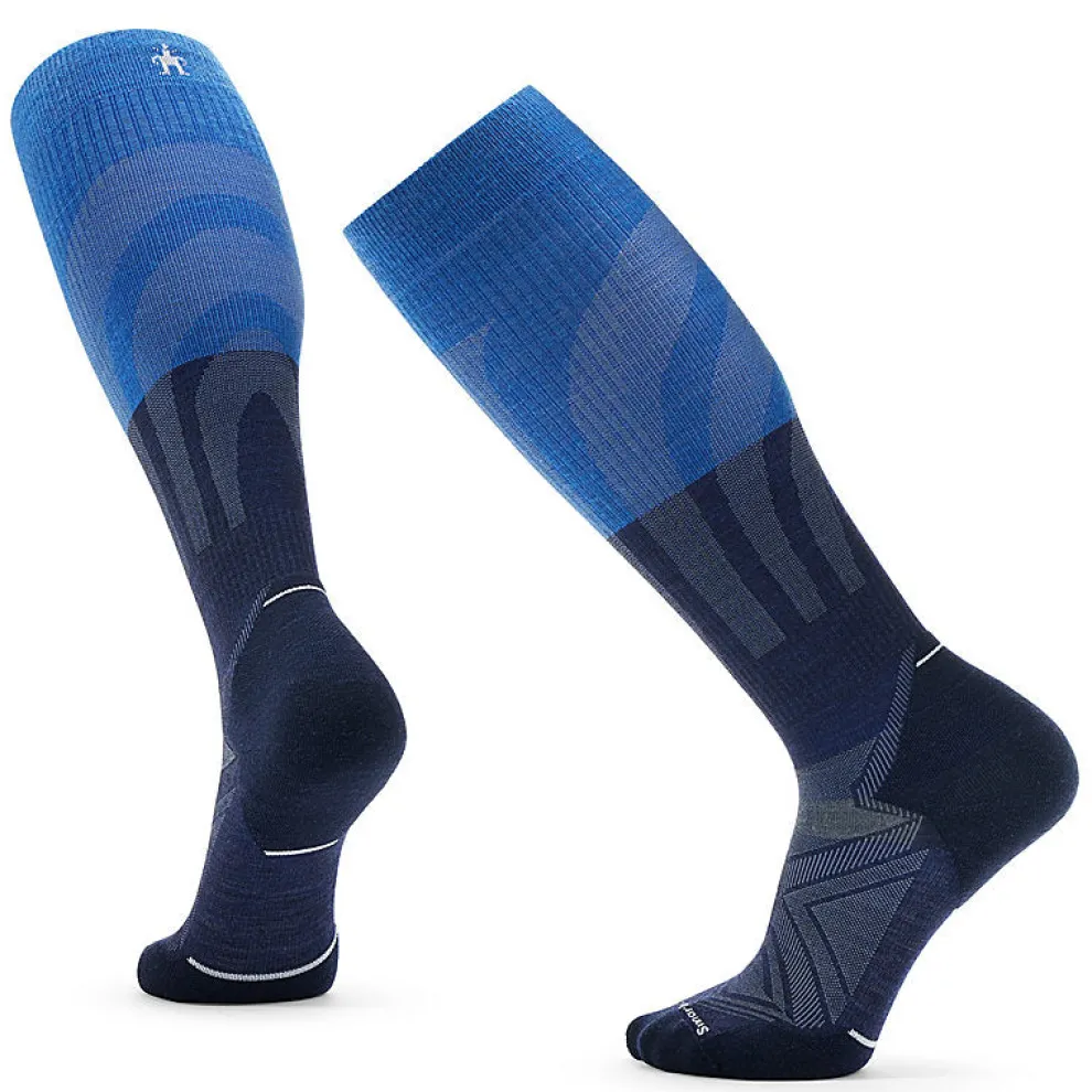 Run Targeted Cushion Compression Over the Calf Socks for Men