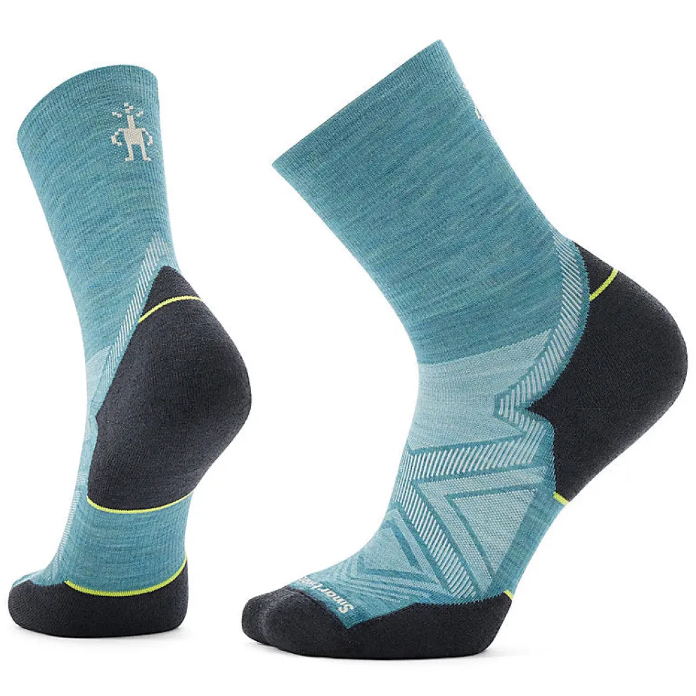 Run Targeted Cushion Mid Crew Socks for Men