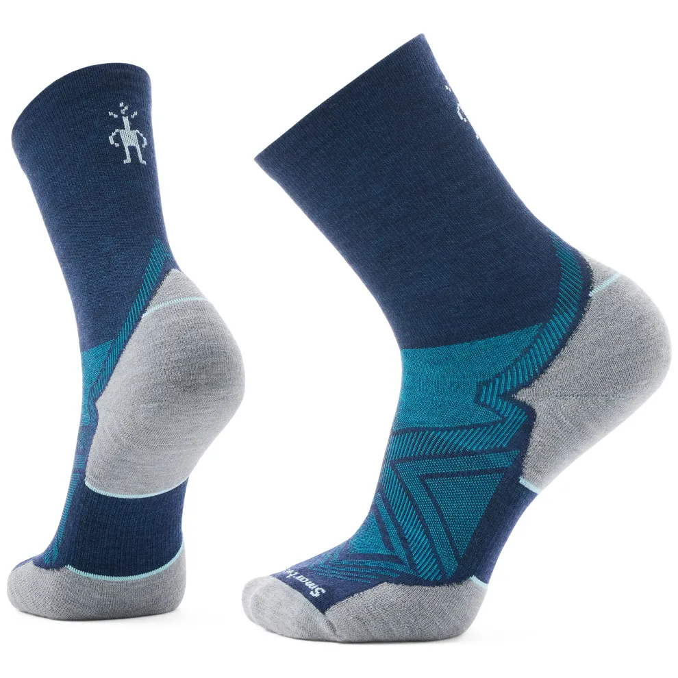 Run Targeted Cushion Mid Crew Socks for Men