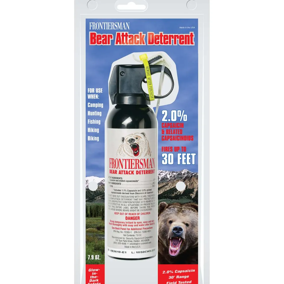 SABRE BEAR SPRAY WITH HOLSTER
