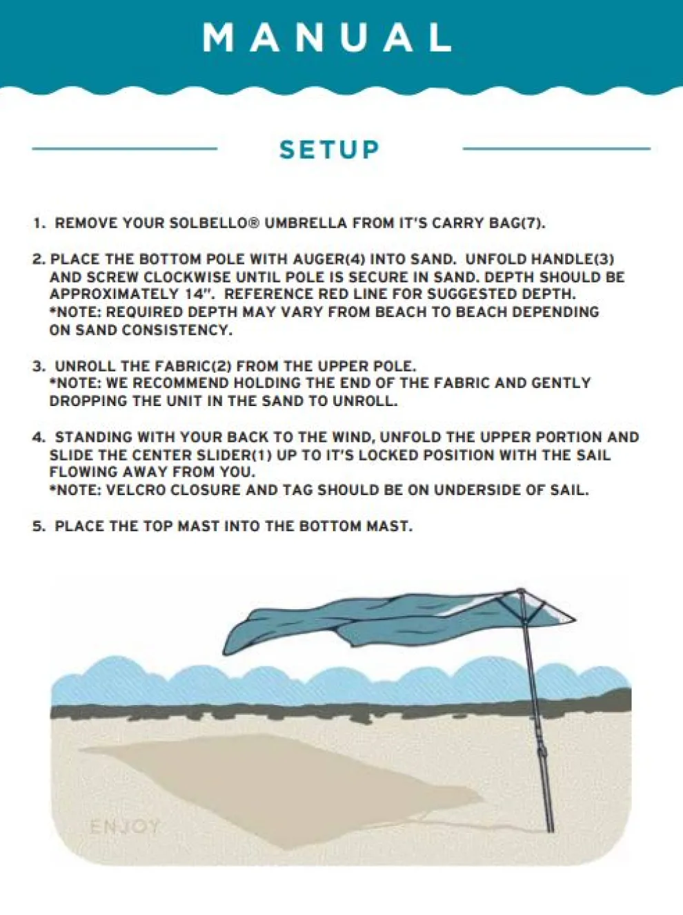 Solbello Beach Shade