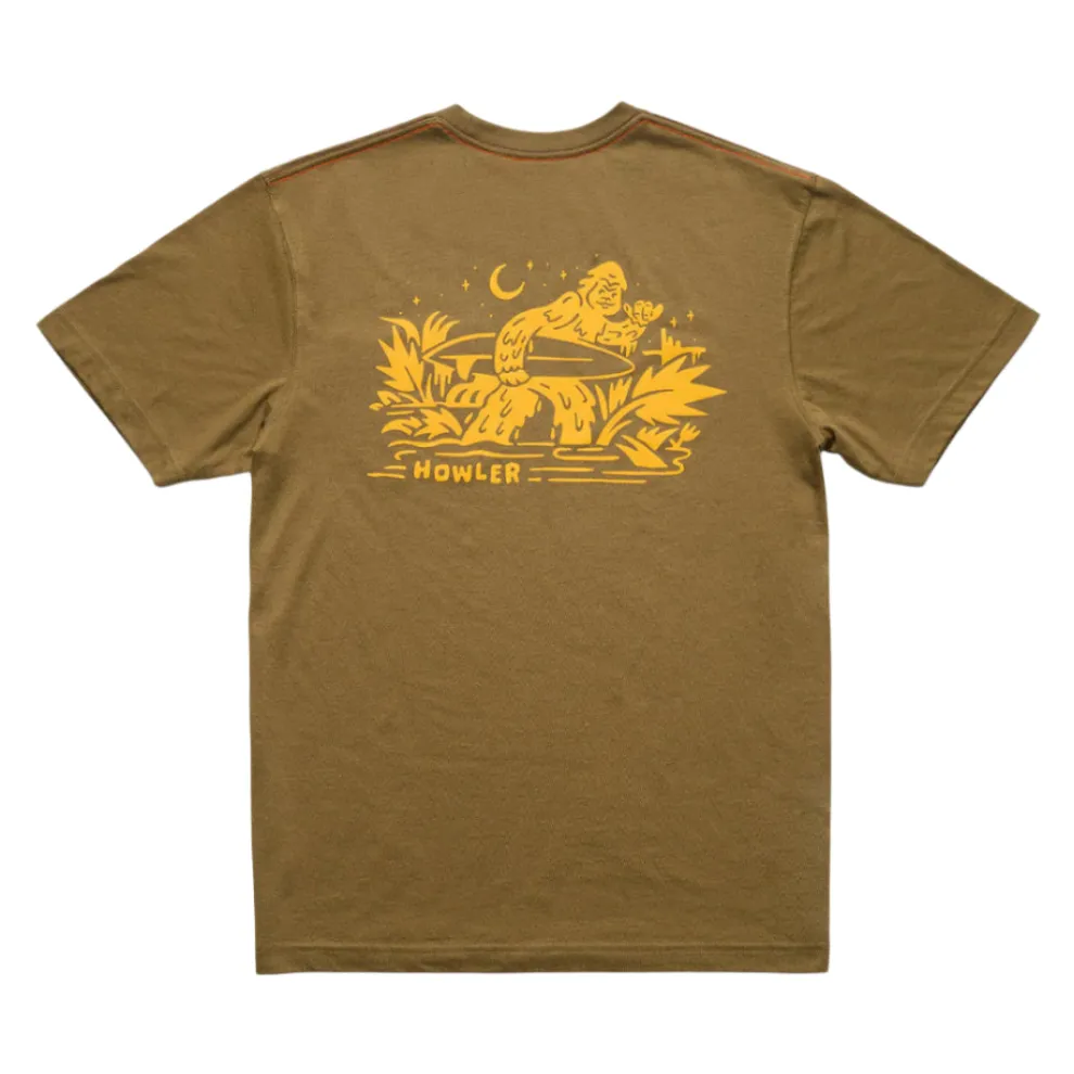 Squatch Rider Pocket T-Shirt for Men