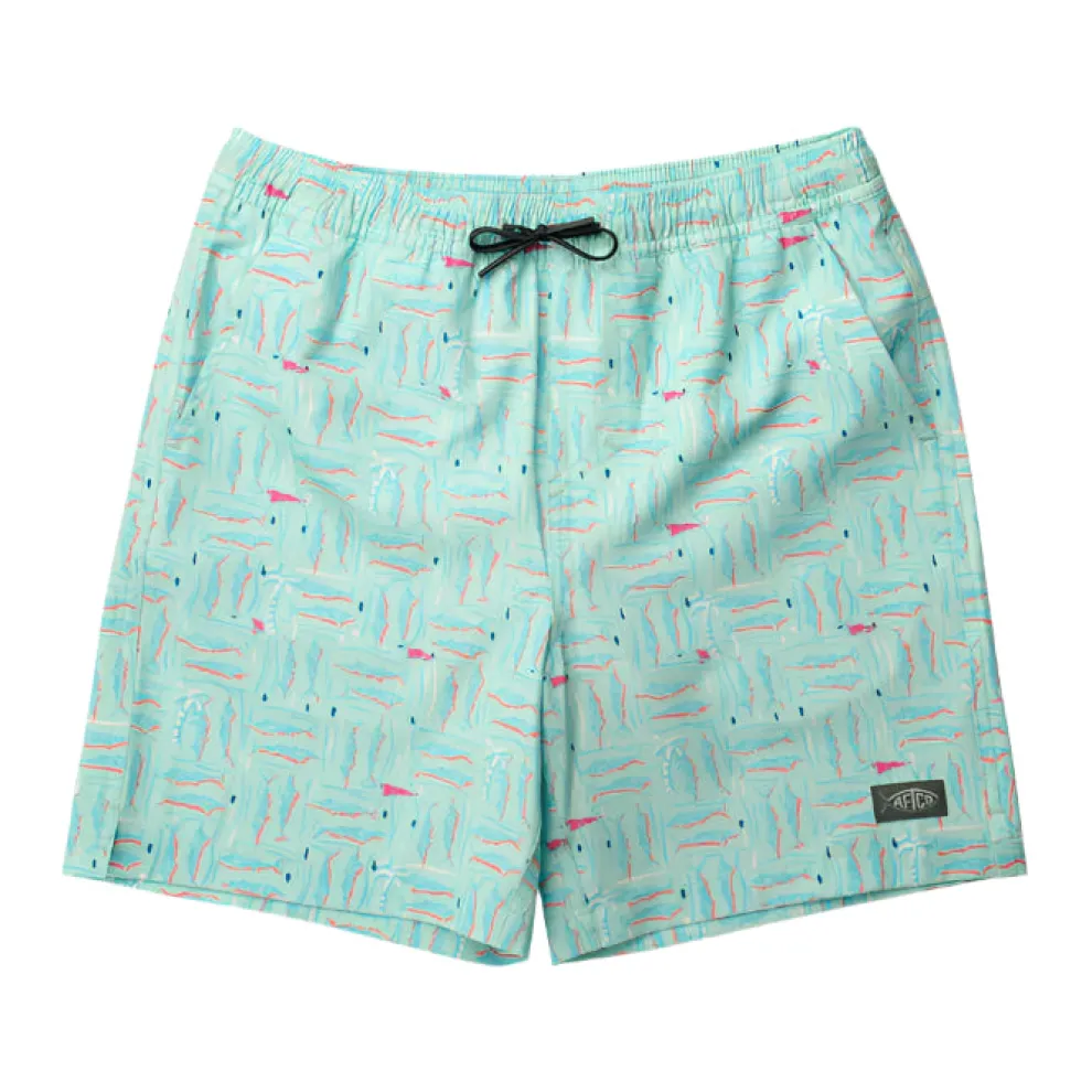 Strike Printed Swim Shorts for Boys