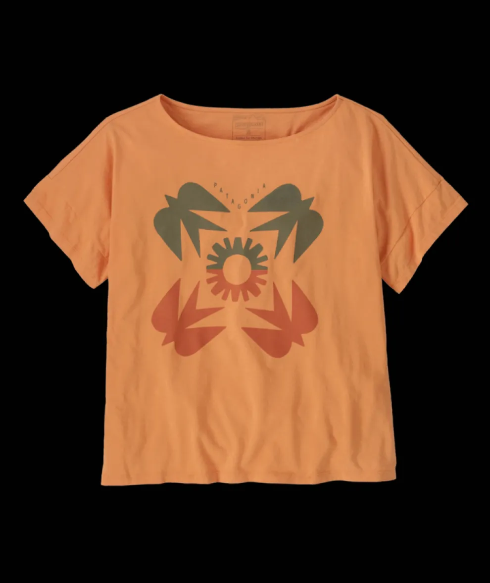 Sunfirst Relaxed Drop Sleeve Organic T-Shirt for Women (SALE)