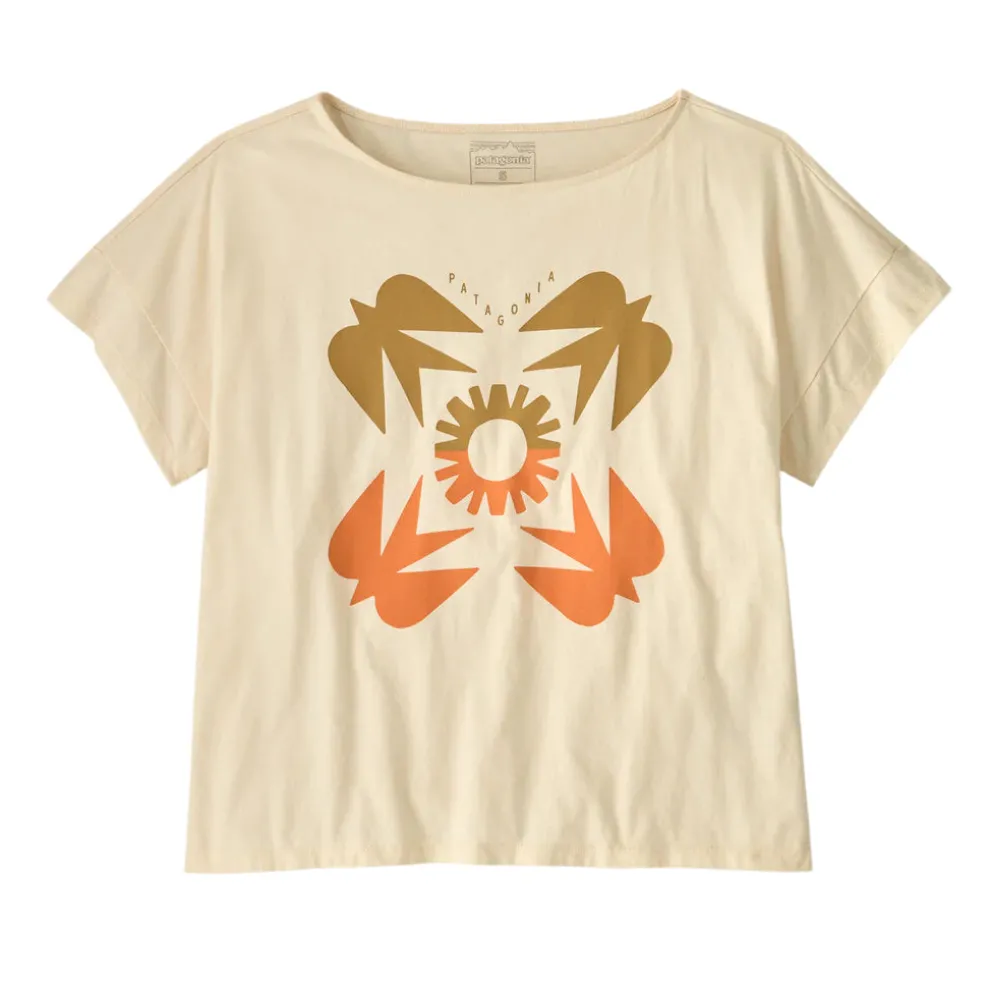 Sunfirst Relaxed Drop Sleeve Organic T-Shirt for Women (SALE)