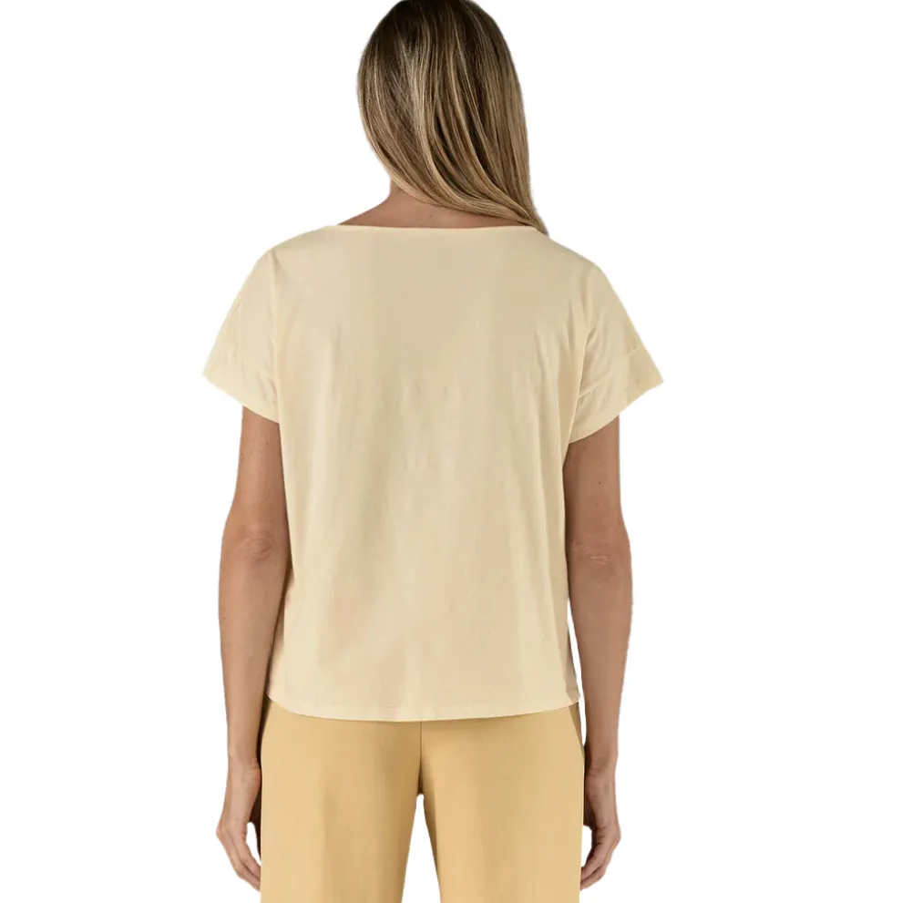 Sunfirst Relaxed Drop Sleeve Organic T-Shirt for Women (SALE)