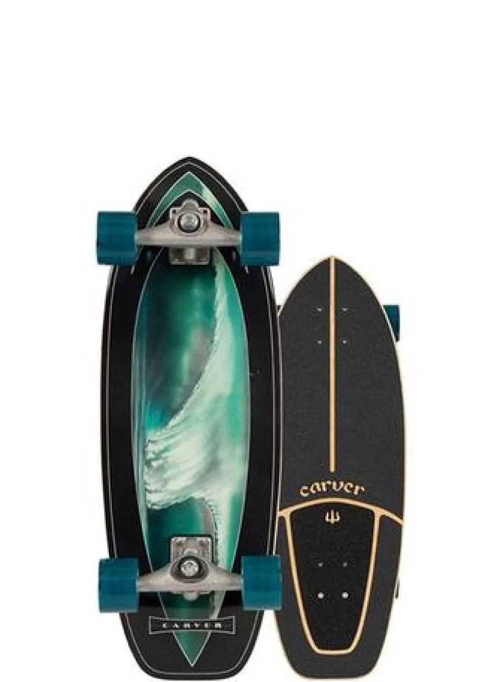 Super Snapper 28" Surfskate Complete with CX4 Trucks
