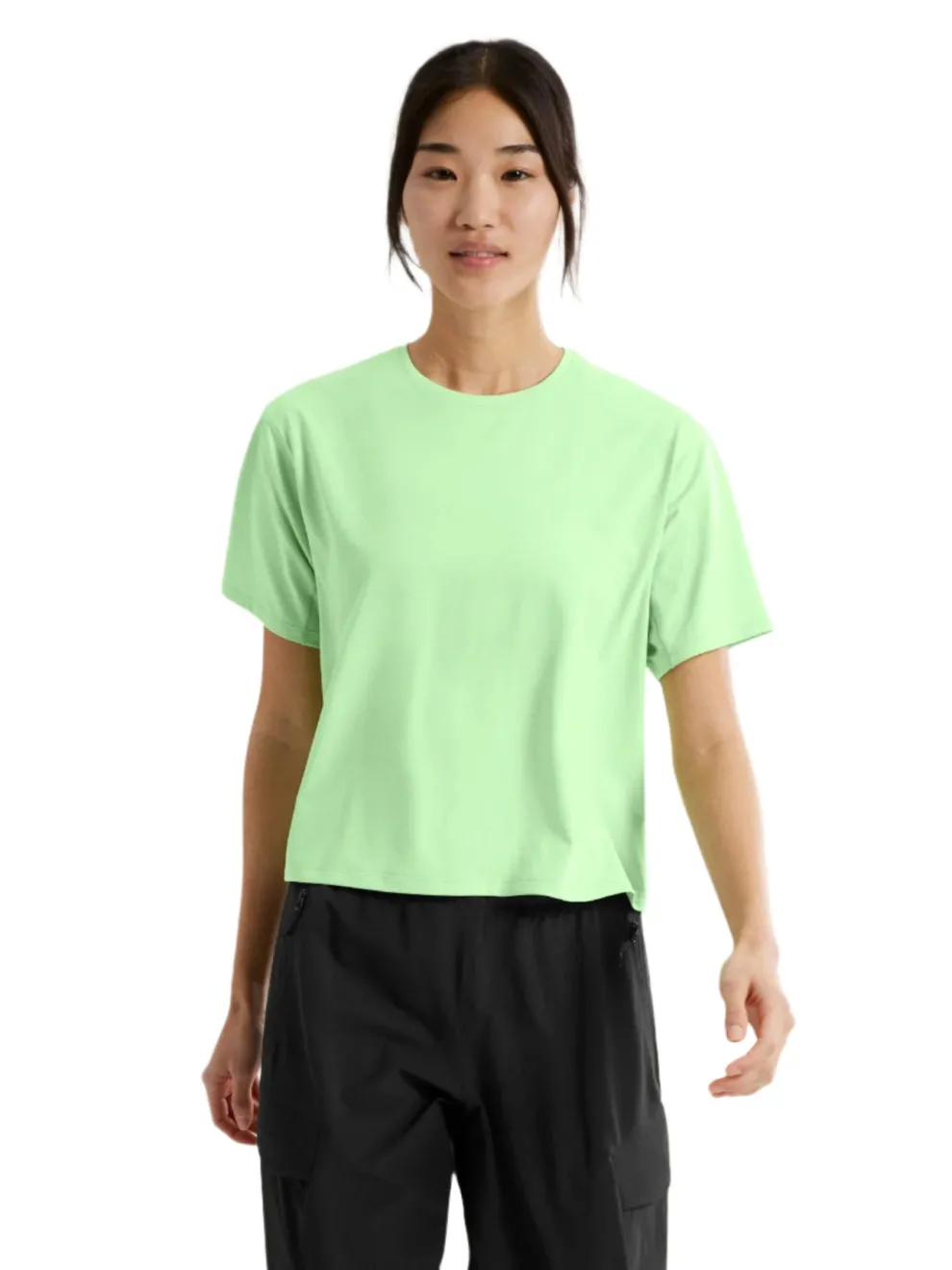 Taema Crop Short Sleeve Shirt for Women