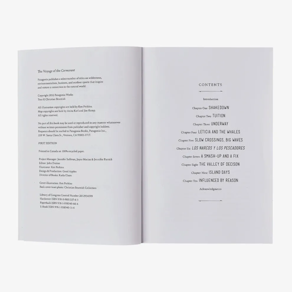 The Voyage of the Cormorant: A Memoir of the Changeable Sea by Christian Beamish