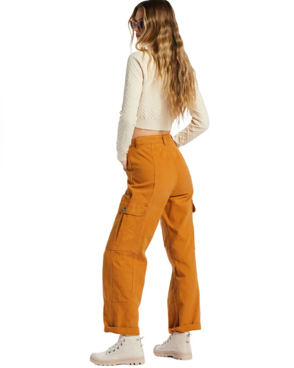Wall To Wall Denim Cargo Pant for Women (FINAL SALE)