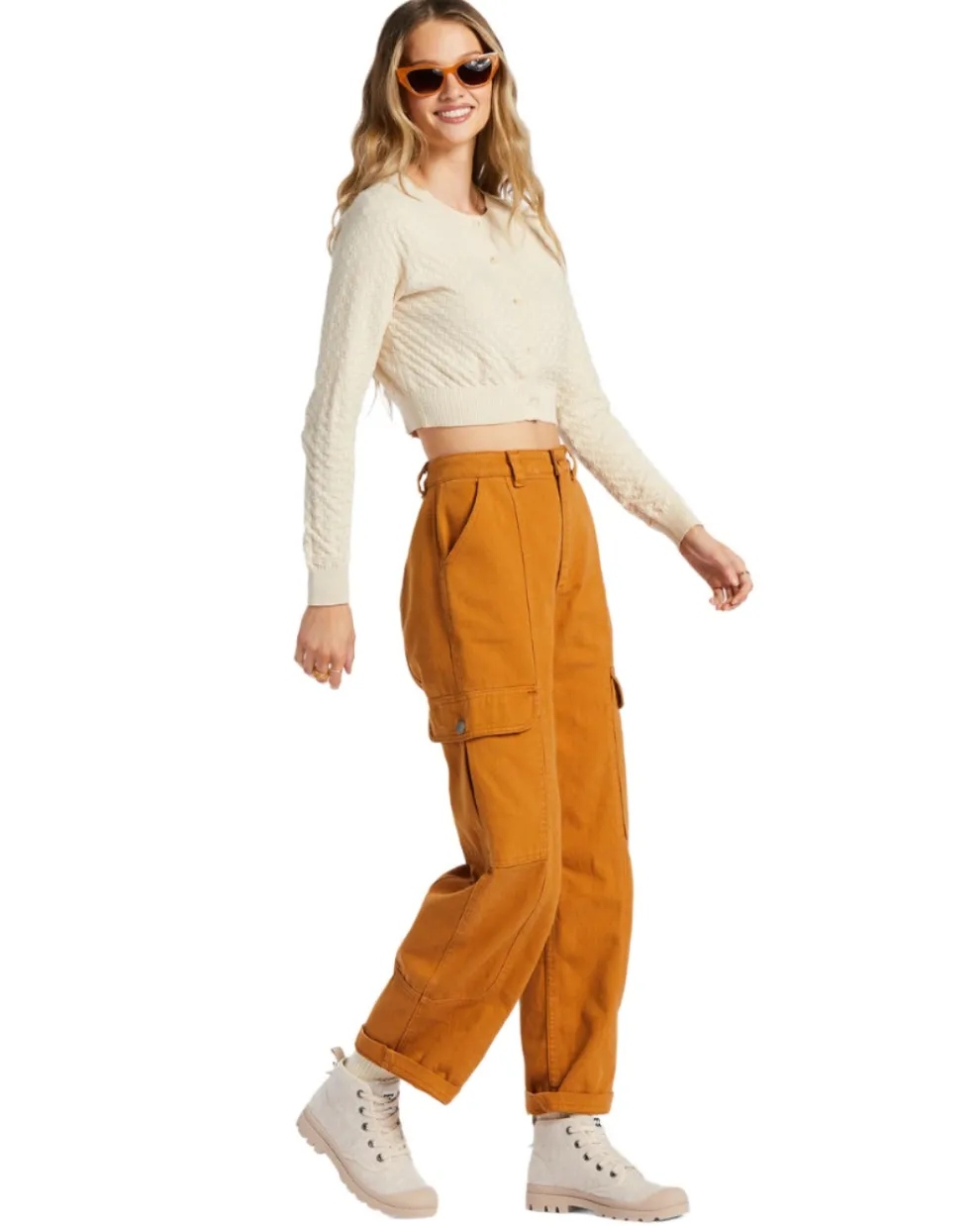 Wall To Wall Denim Cargo Pant for Women (FINAL SALE)