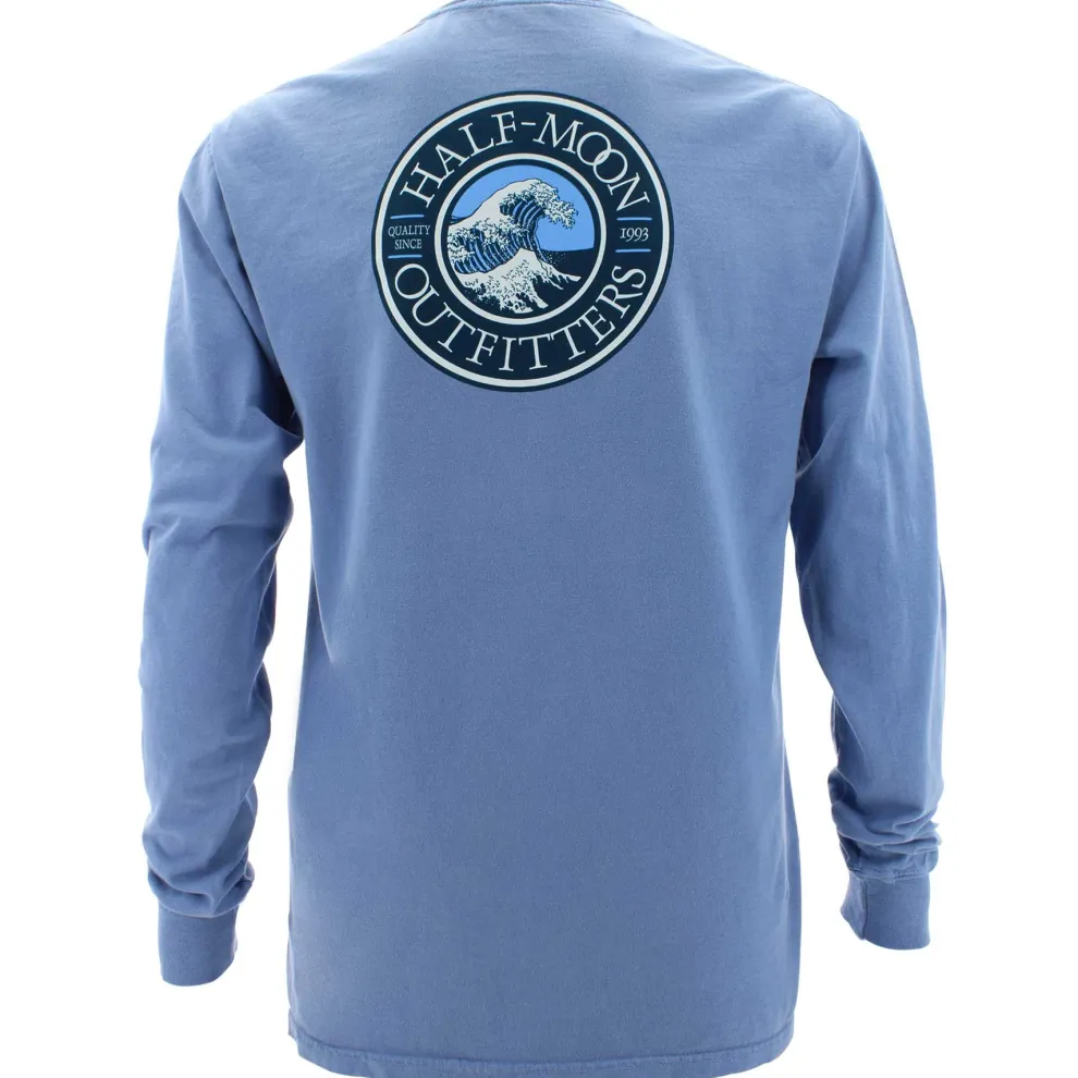 Wave Logo Long Sleeve T-Shirt