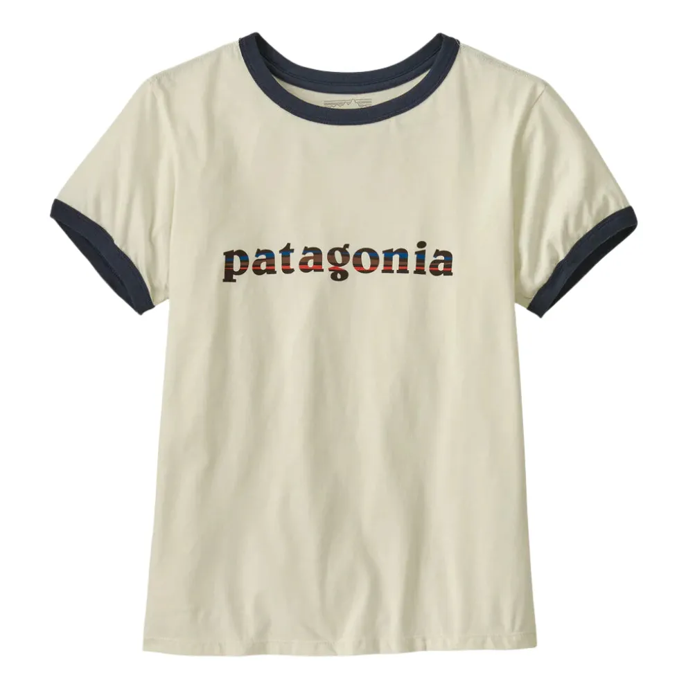 Women's '73 Text Logo Organic Ringer Tee (SALE)