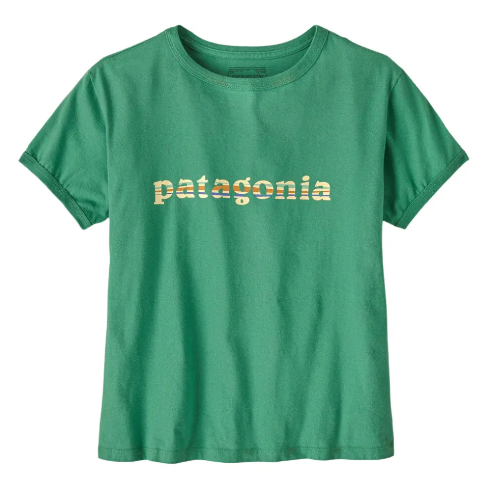 Women's '73 Text Logo Organic Ringer Tee (SALE)