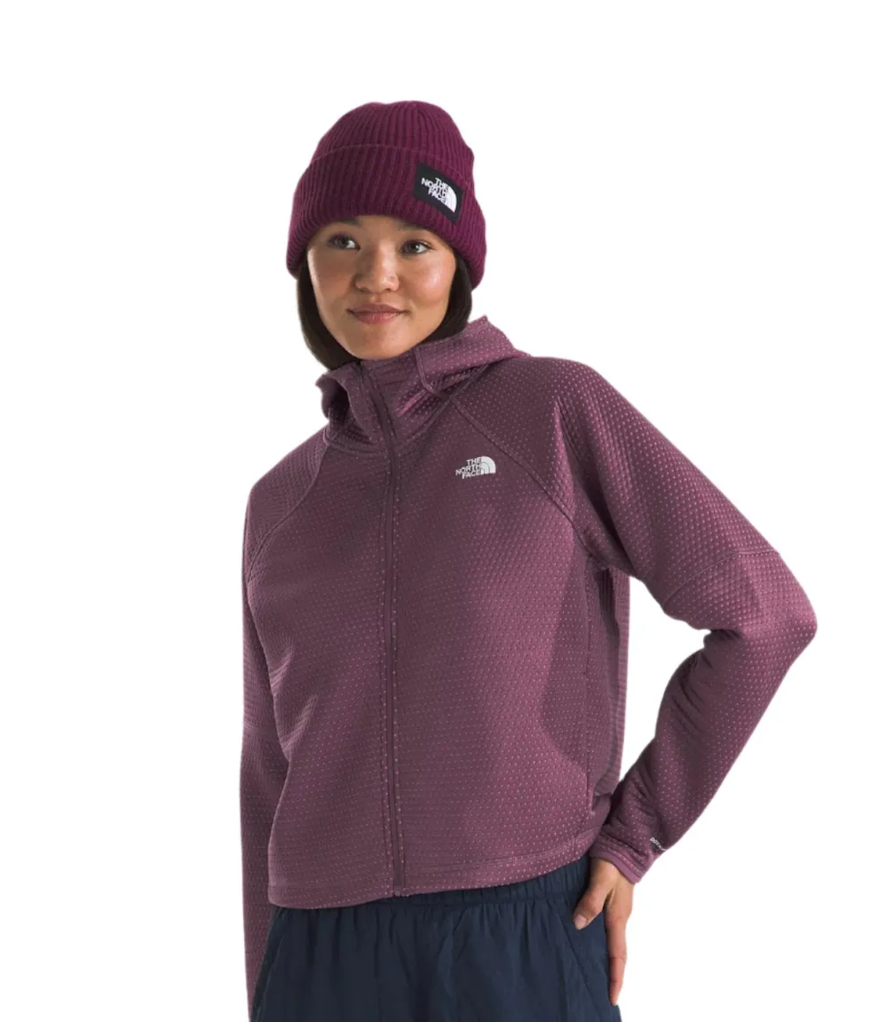 Womens DOTKNIT Thermal Full-Zip Hoodie