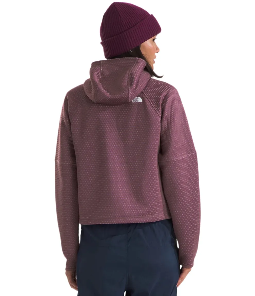 Womens DOTKNIT Thermal Full-Zip Hoodie