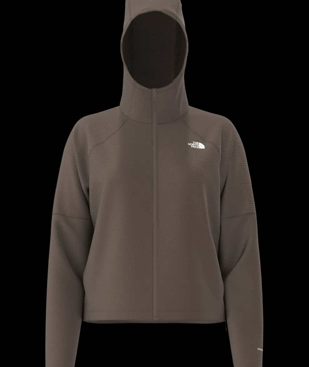 Womens DOTKNIT Thermal Full-Zip Hoodie