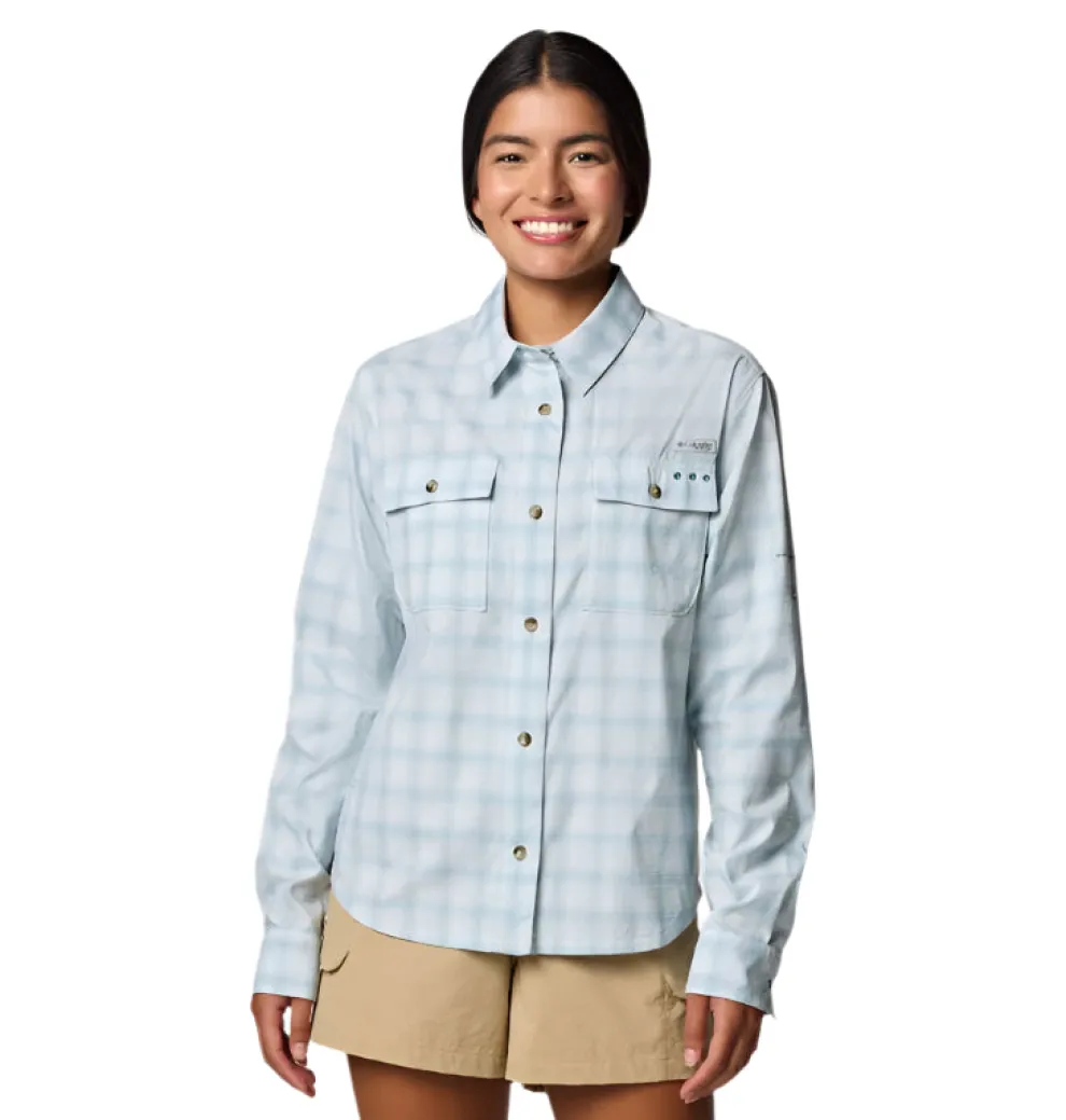 Women's PFG Wild Cast Performance Yarn Dye Long Sleeve Shirt