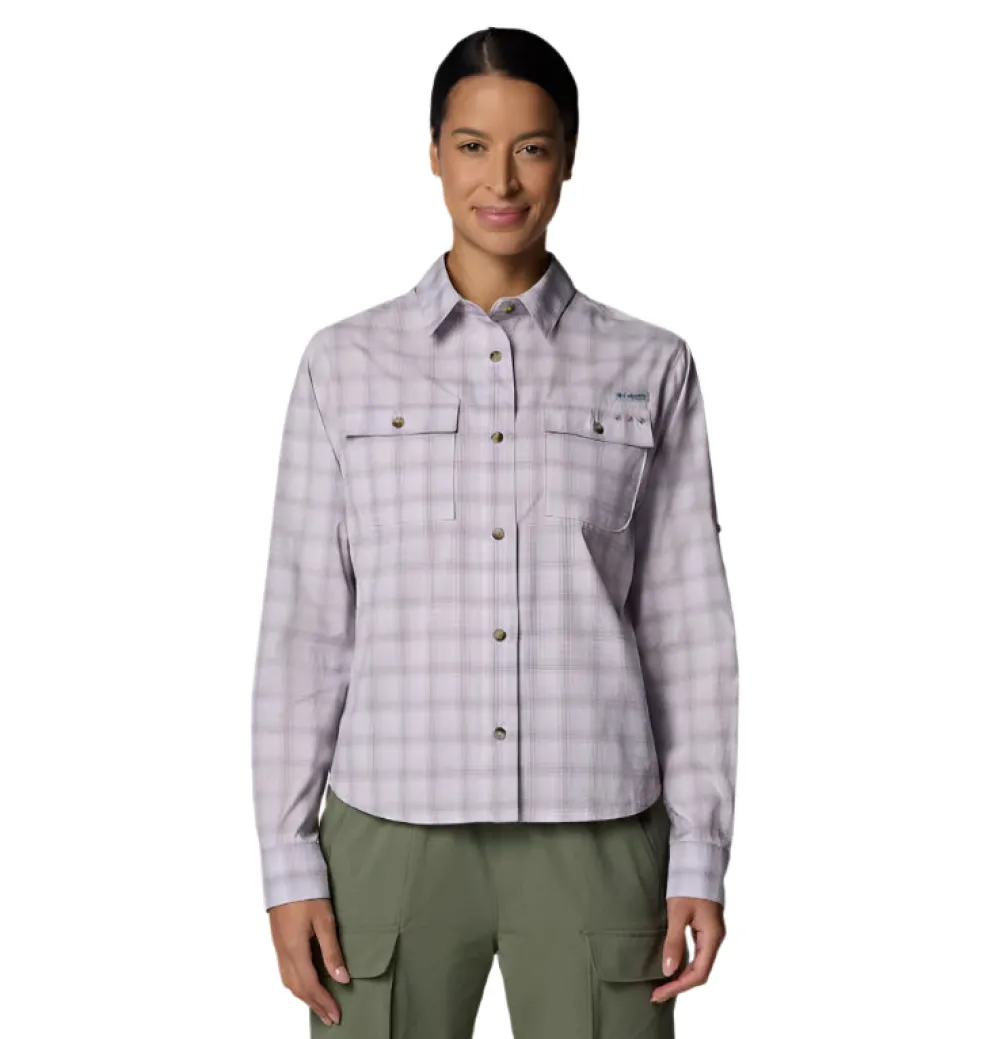 Women's PFG Wild Cast Performance Yarn Dye Long Sleeve Shirt
