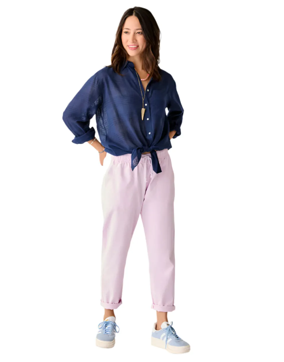 Zoe Twill Pants for Women (SALE)