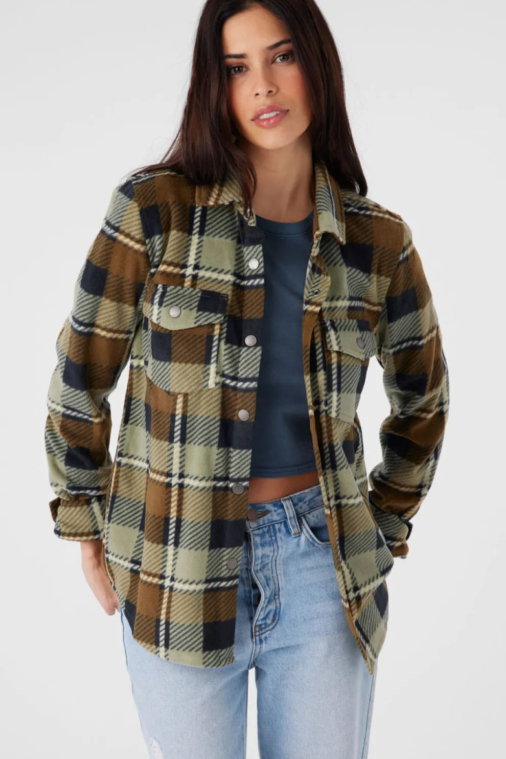 Zuma Superfleece Flannel Shirt for Women (SALE)